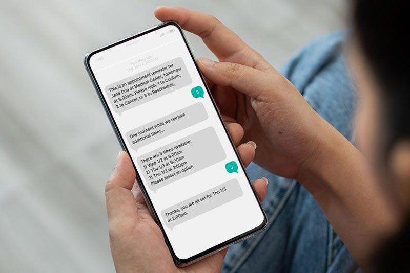 AI Agent helping patient with appointment